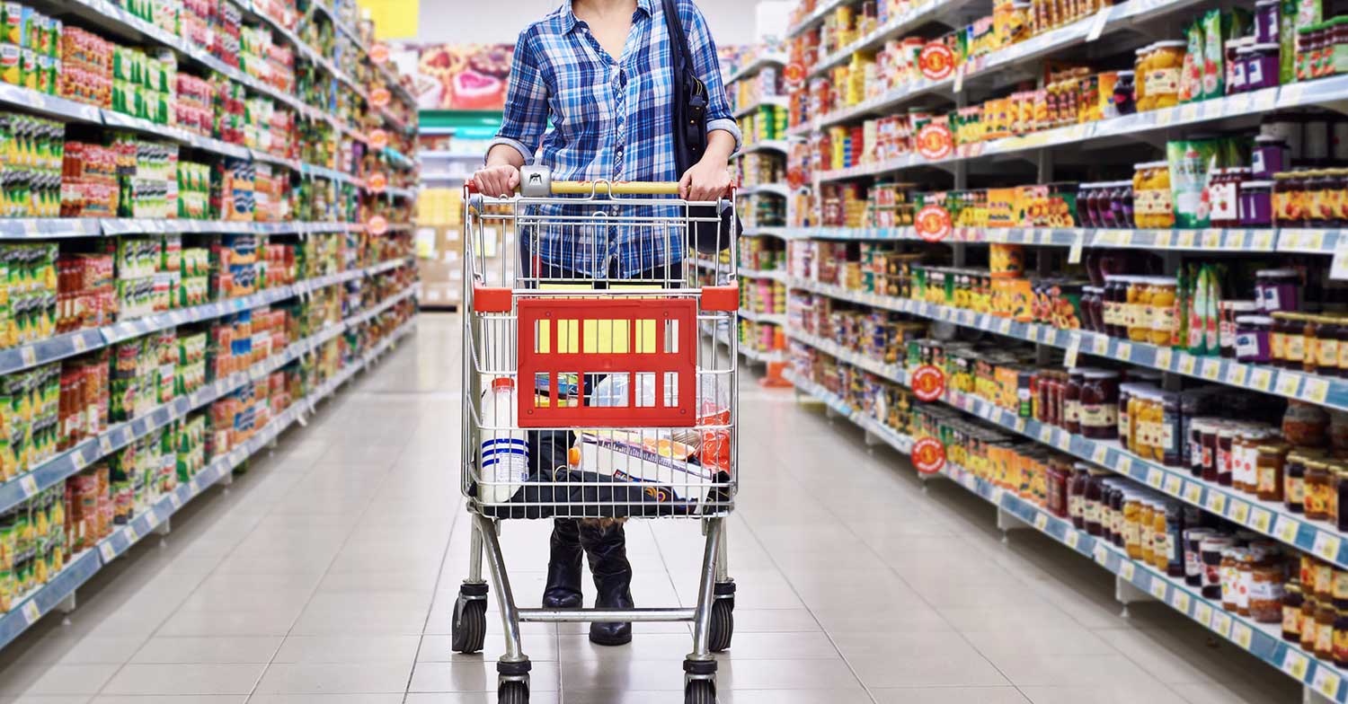 Pre-arrival grocery shopping