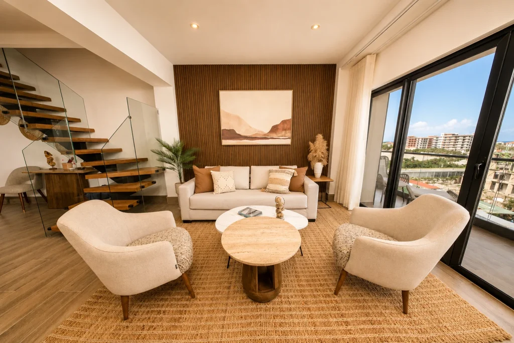 Stylish Penthouse 2 Floors 5 min Juanillo Beach — foto 1