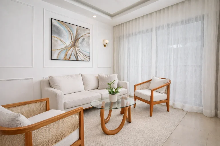 Cozy 1BR Private Balcony • Pool, Gym & Beaches — foto 3
